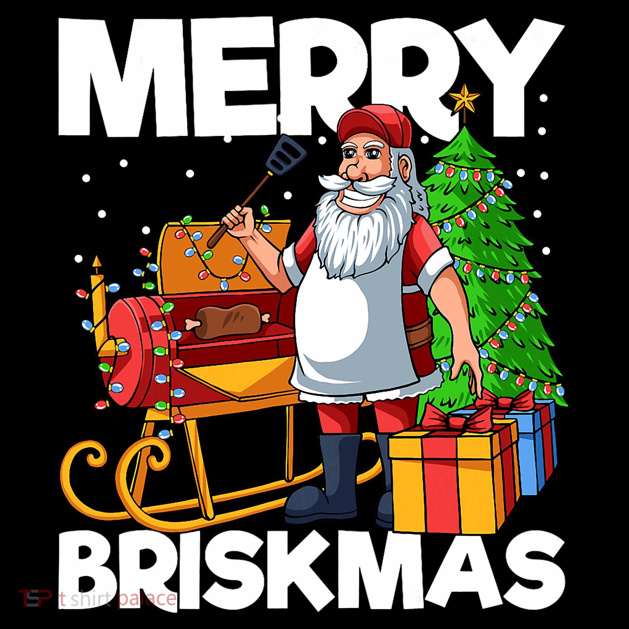 Merry Briskmas Christmas July Santa Brisket Smoking Smoker Coffee Mug