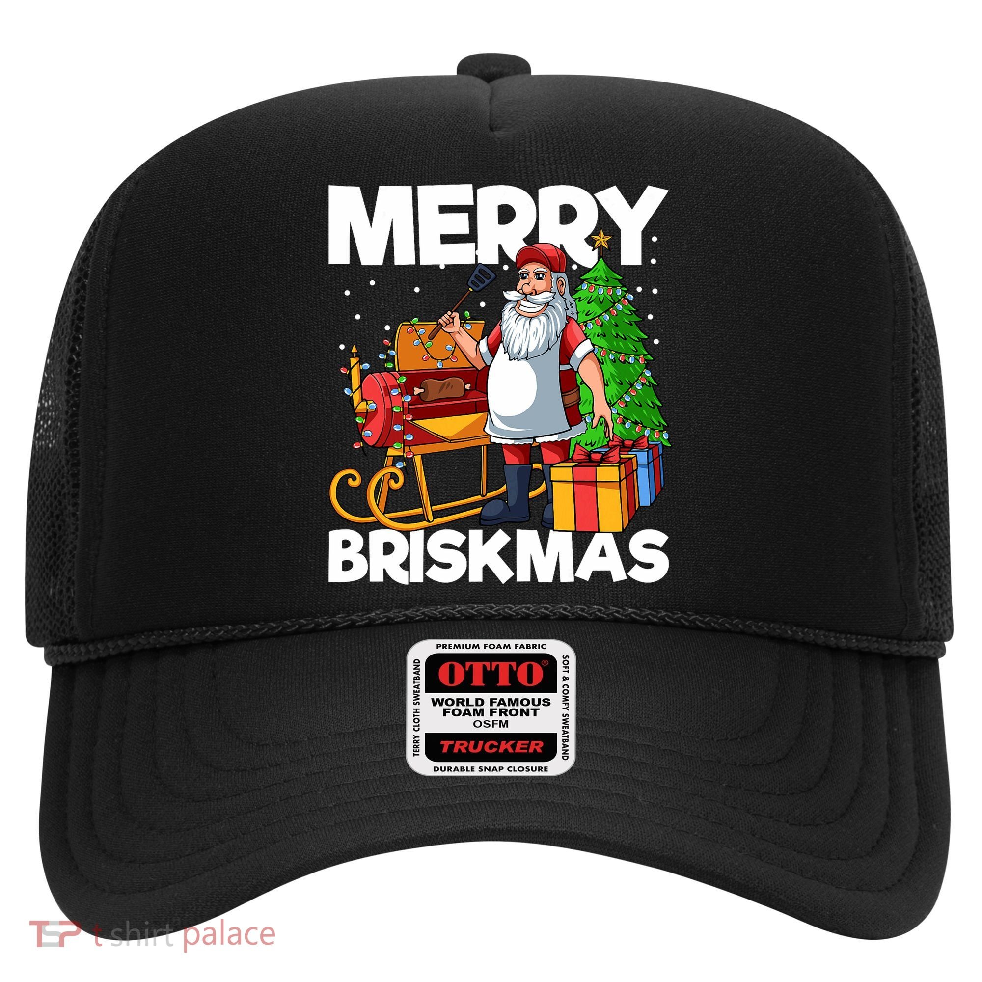 Merry Briskmas Christmas July Santa Brisket Smoking Smoker Hat