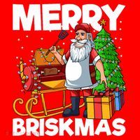 Merry Briskmas Christmas July Santa Brisket Smoking Smoker Santa Hat thumb 1