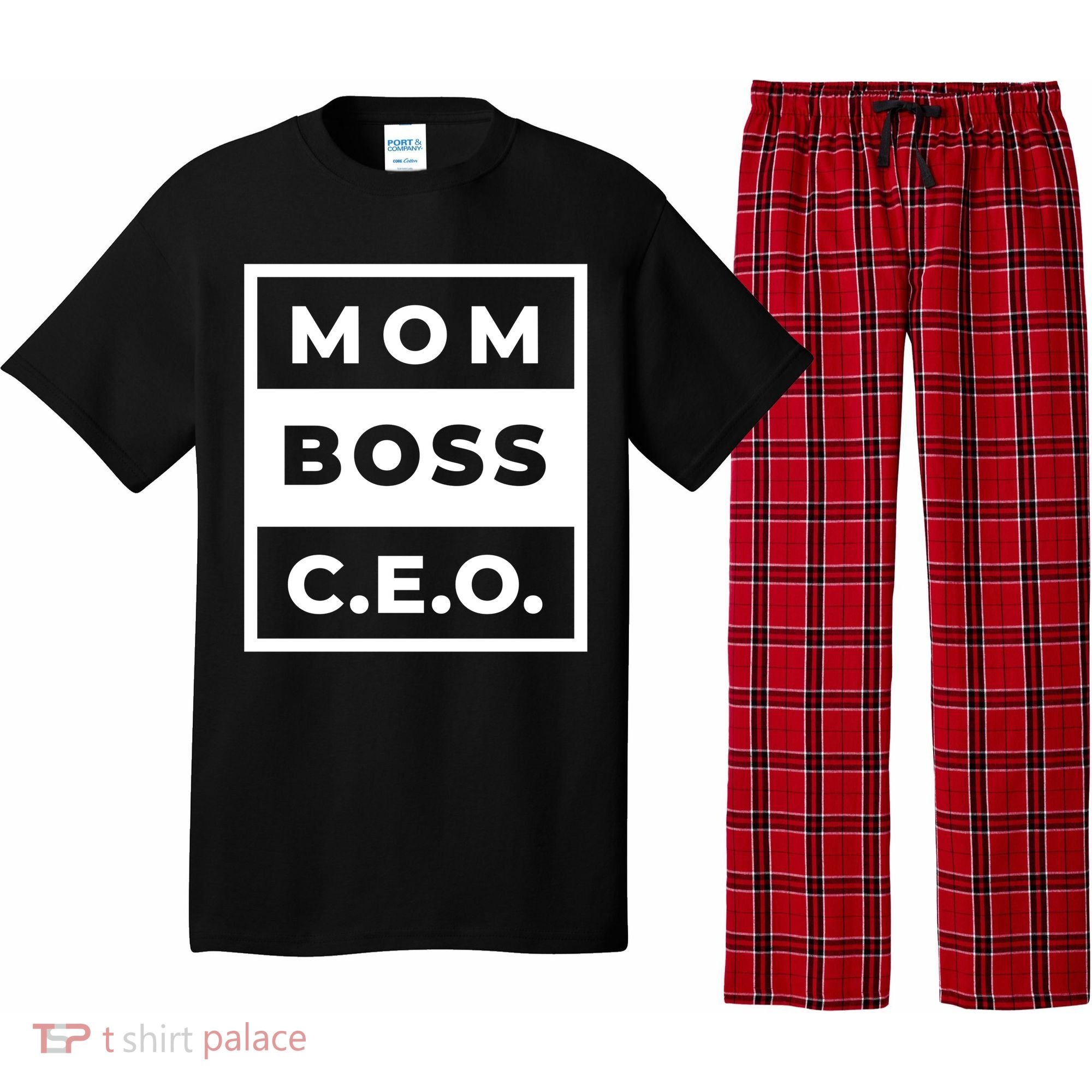 Mom Boss CEO Pajama Set