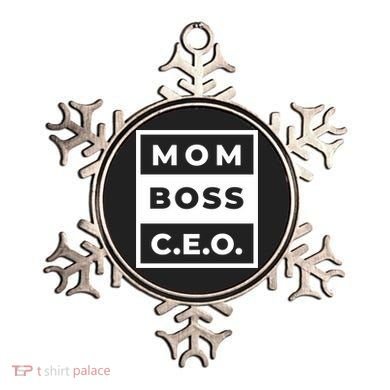 Mom Boss CEO Ornament