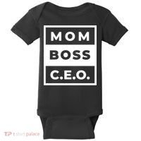 Mom Boss CEO Baby Bodysuit thumb 0