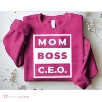Mom Boss CEO Sweatshirt thumb 2