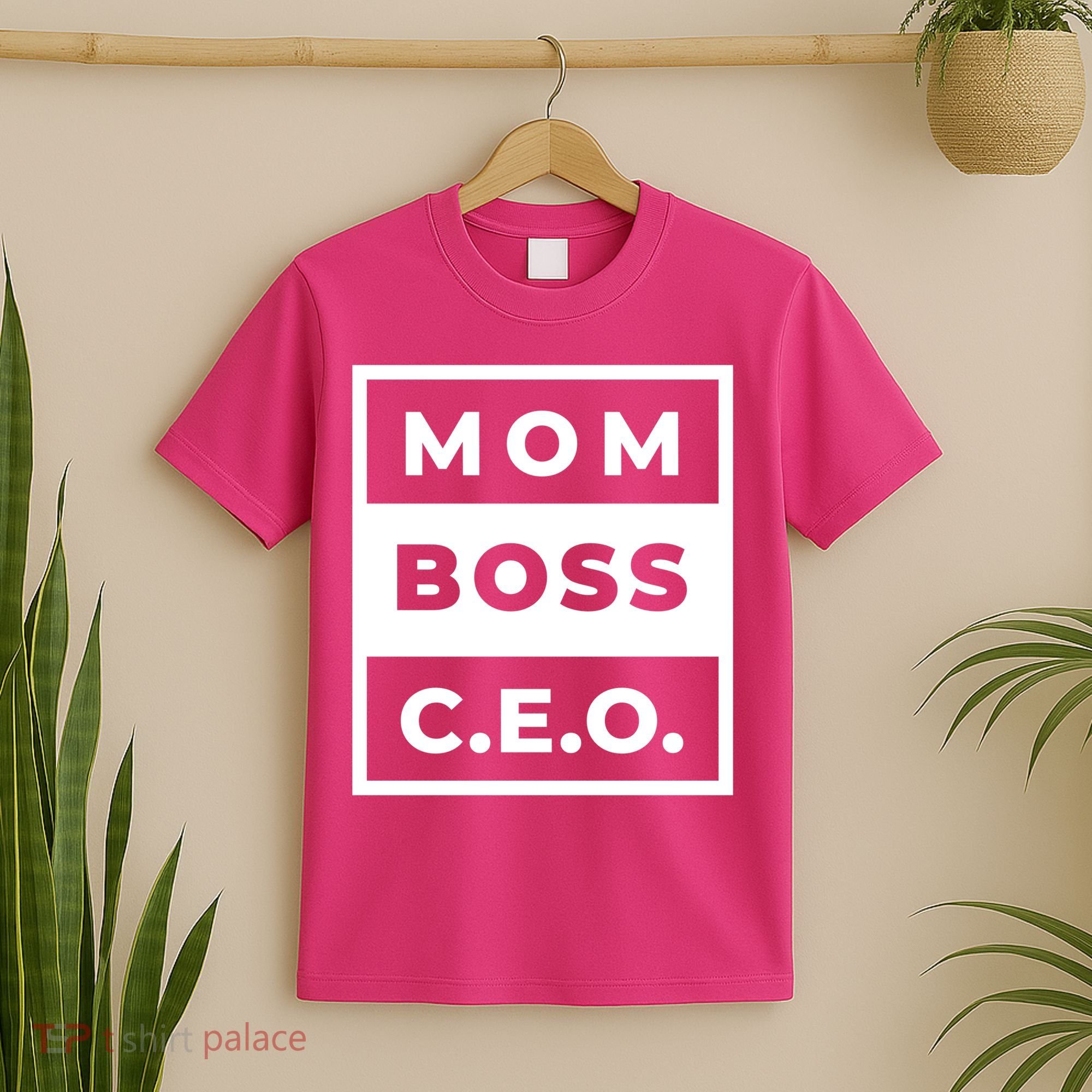 Mom Boss CEO T-Shirt
