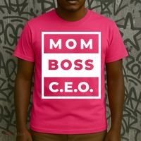 Mom Boss CEO T-Shirt thumb 3