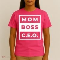 Mom Boss CEO T-Shirt thumb 4