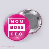 Mom Boss CEO Button thumb 0
