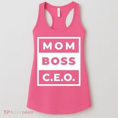Mom Boss CEO Women's Tank Top