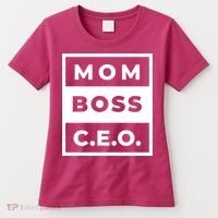 Mom Boss CEO Women's T-Shirt thumb 0