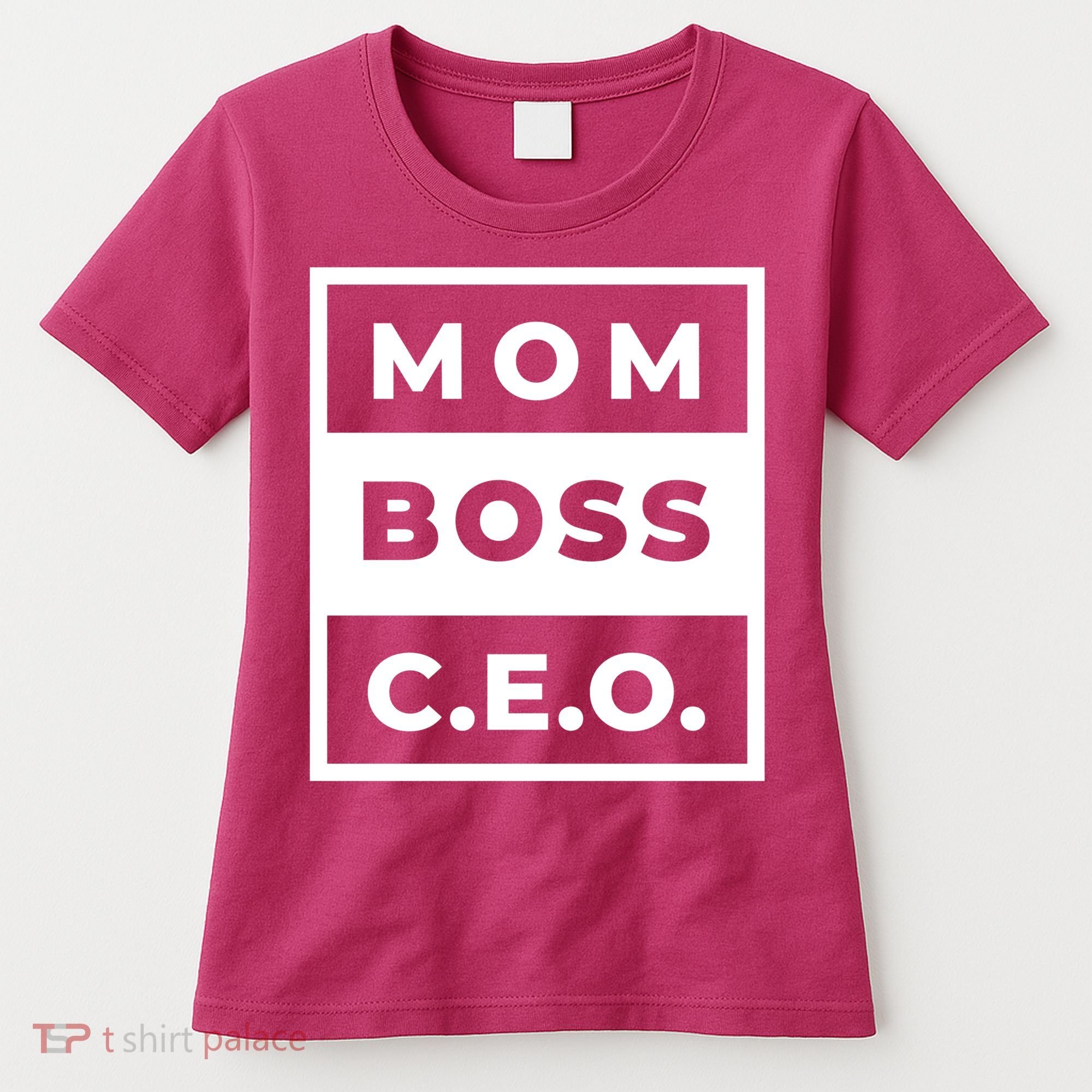 Mom Boss CEO Women's T-Shirt