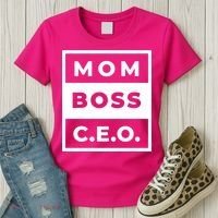 Mom Boss CEO Women's T-Shirt thumb 3