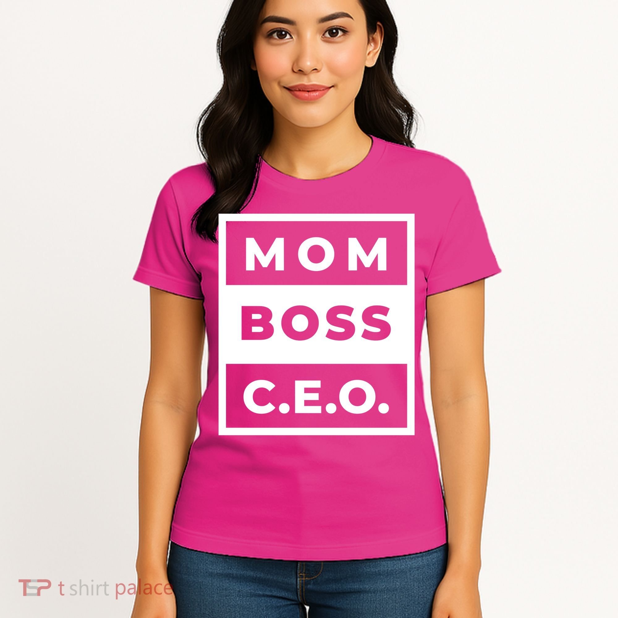 Mom Boss CEO Women's T-Shirt
