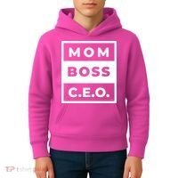 Mom Boss CEO Kids Hoodie thumb 4