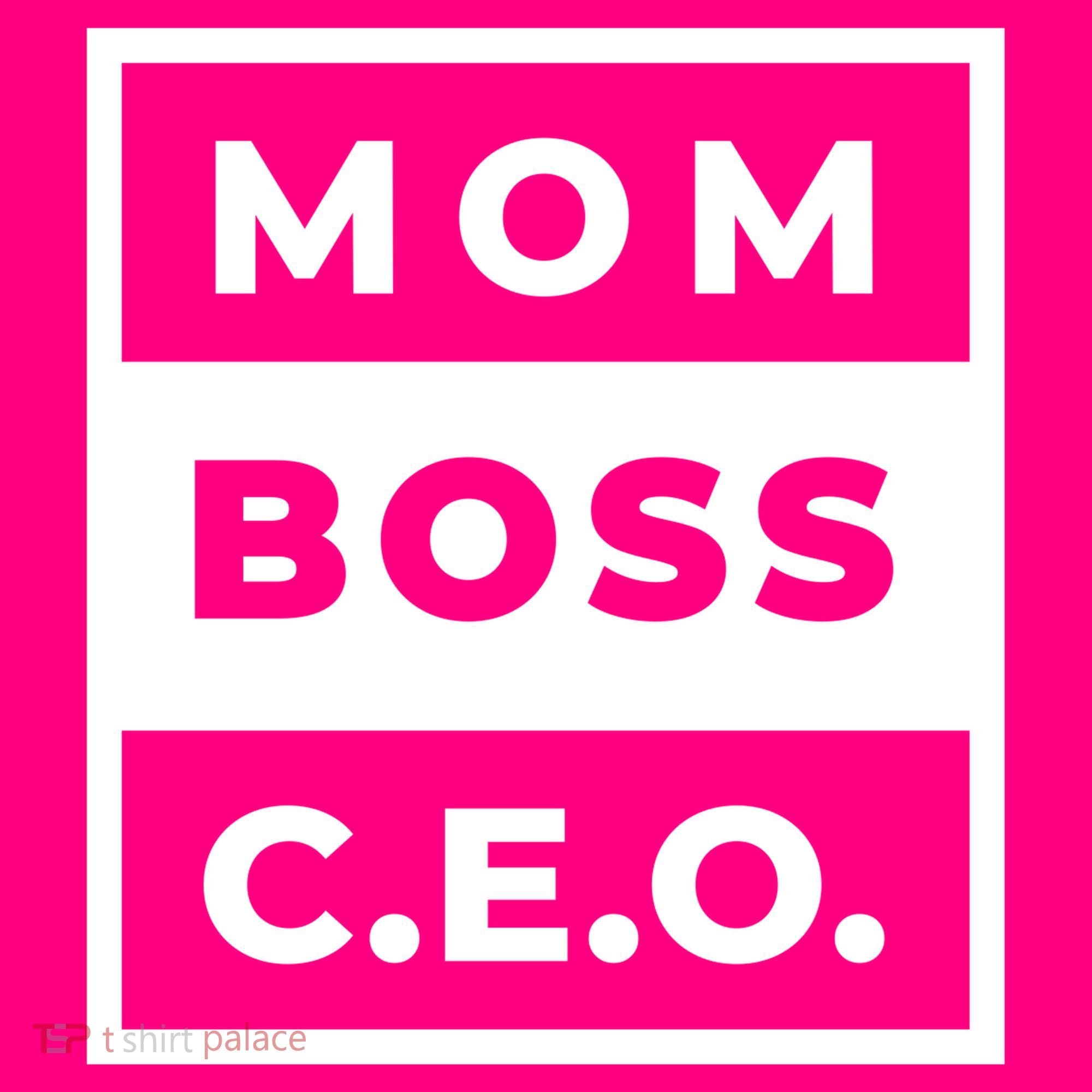 Mom Boss CEO Kids Hoodie