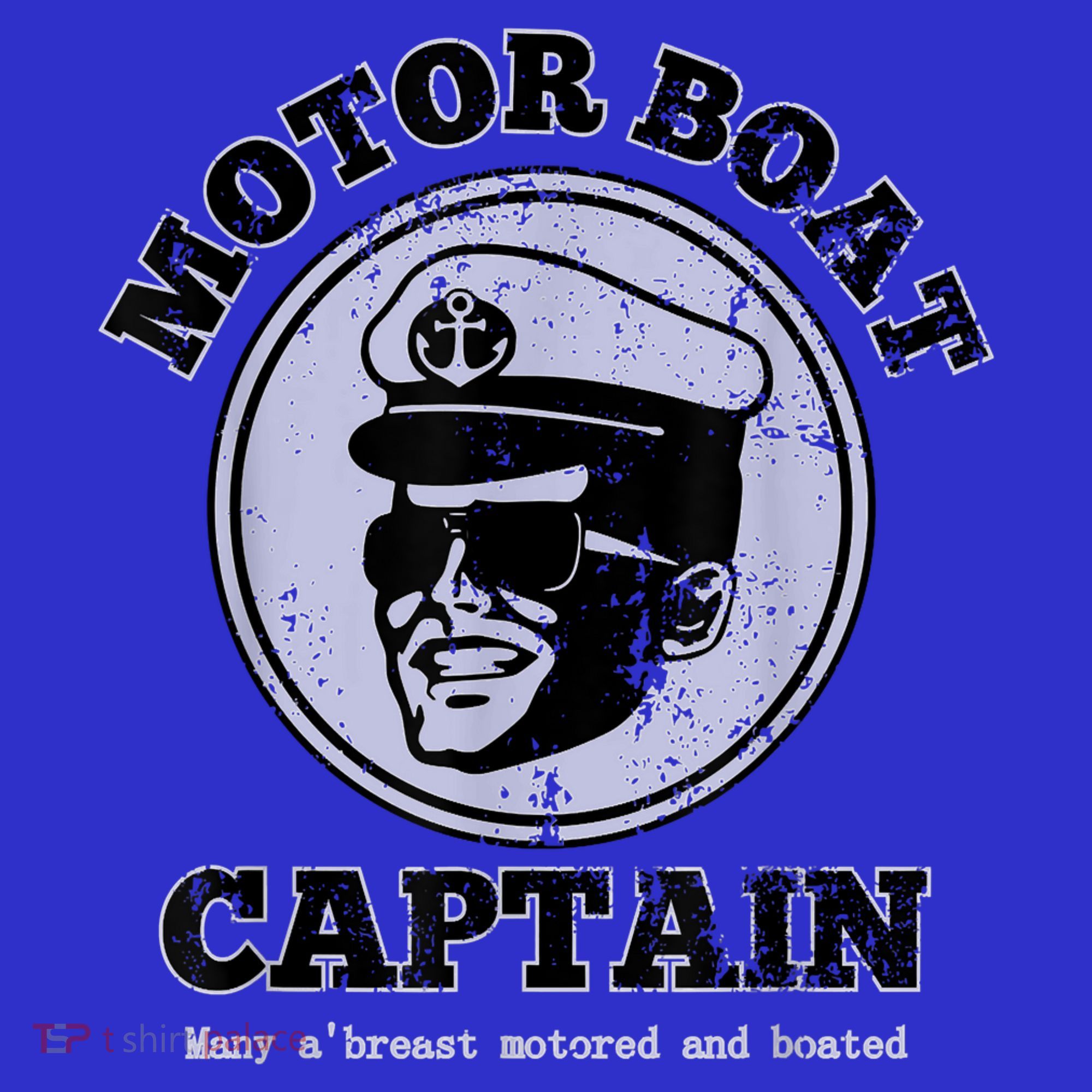 Motor Boat Captain Funny Pontoon Boating Motor Boatin Lake Women's Tank Top