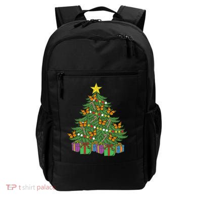 Monarch Butterfly Christmas Tree Ornats Orange Butterfly Gift Backpack