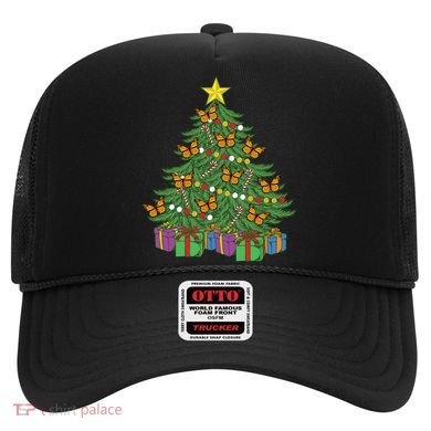 Monarch Butterfly Christmas Tree Ornats Orange Butterfly Gift Hat