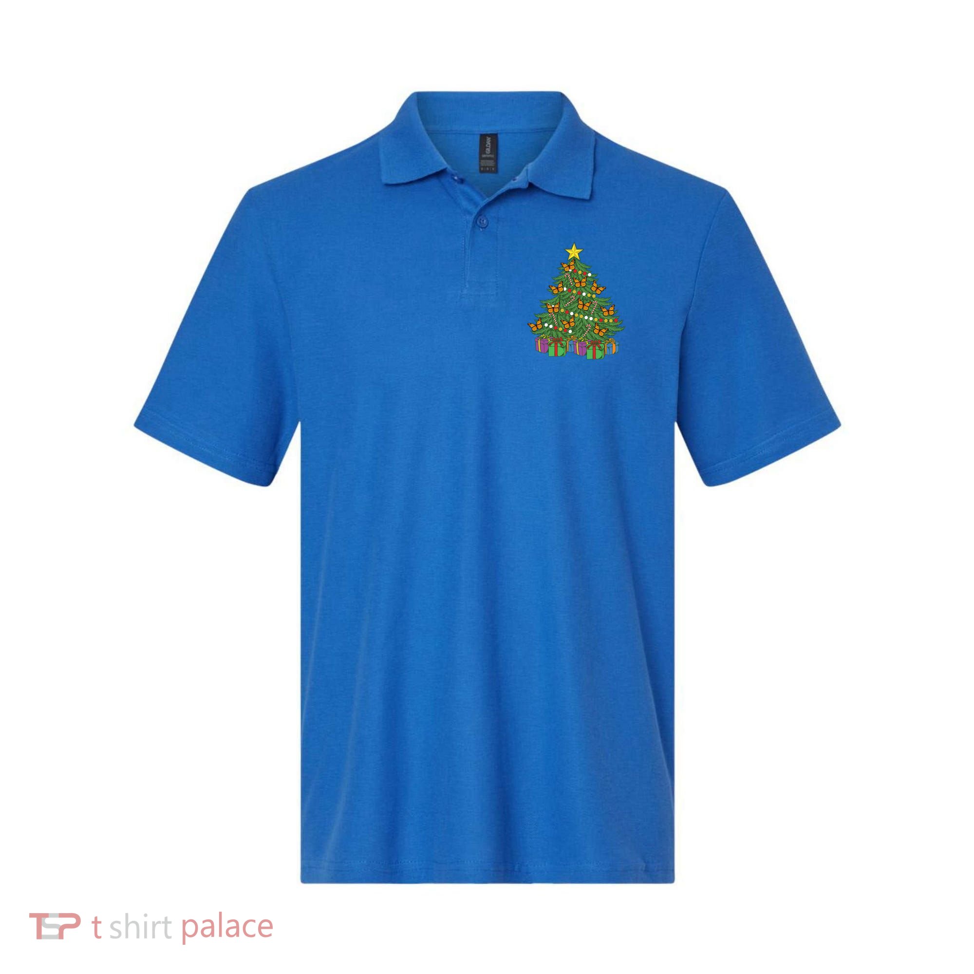 Monarch Butterfly Christmas Tree Ornats Orange Butterfly Gift Polo