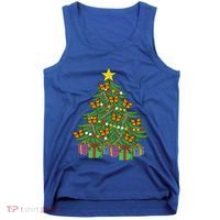 Monarch Butterfly Christmas Tree Ornats Orange Butterfly Gift Tank Top thumb 0