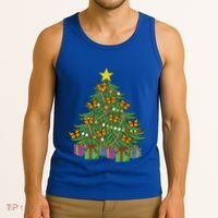 Monarch Butterfly Christmas Tree Ornats Orange Butterfly Gift Tank Top thumb 3