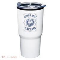 Motor Boat Captain Funny Pontoon Boating Motor Boatin Lake Tumbler thumb 0
