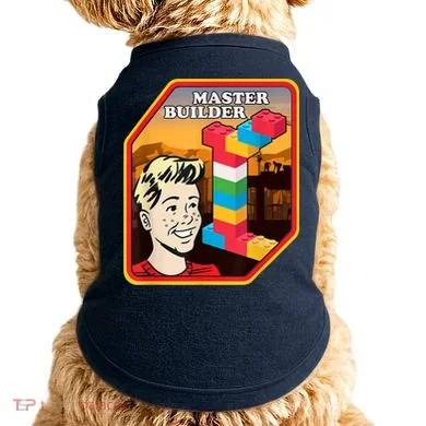 Master Builder Construction Building Blocks Bricks Engineer Doggie Tank