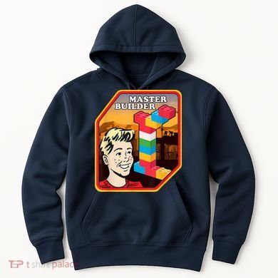 Master Builder Construction Building Blocks Bricks Engineer Hoodie