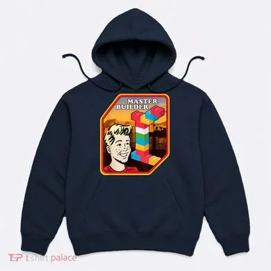 Master Builder Construction Building Blocks Bricks Engineer Hoodie
