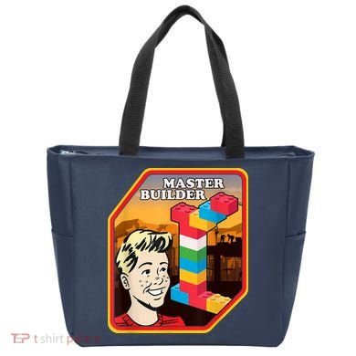 Master Builder Construction Building Blocks Bricks Engineer Tote Bag