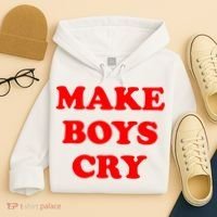 Make Boys Cry Funny Humor Hoodie thumb 4