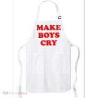 Make Boys Cry Funny Humor Apron thumb 0
