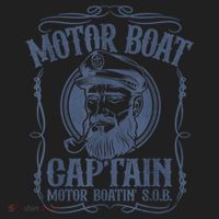 Motor Boat Captain Funny Pontoon Boating Motor Boatin Lake Women's Sweatshirt thumb 2