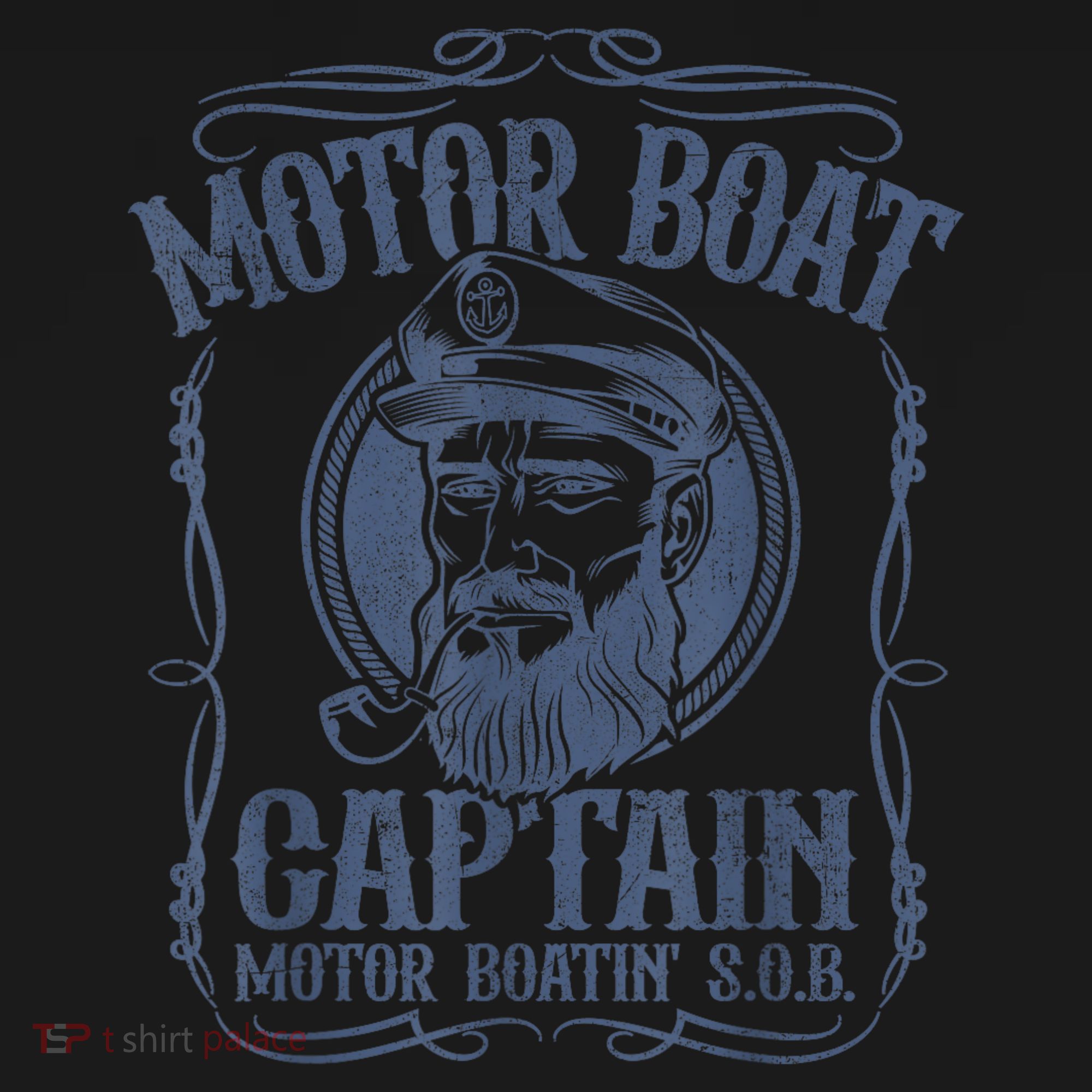 Motor Boat Captain Funny Pontoon Boating Motor Boatin Lake Coaster