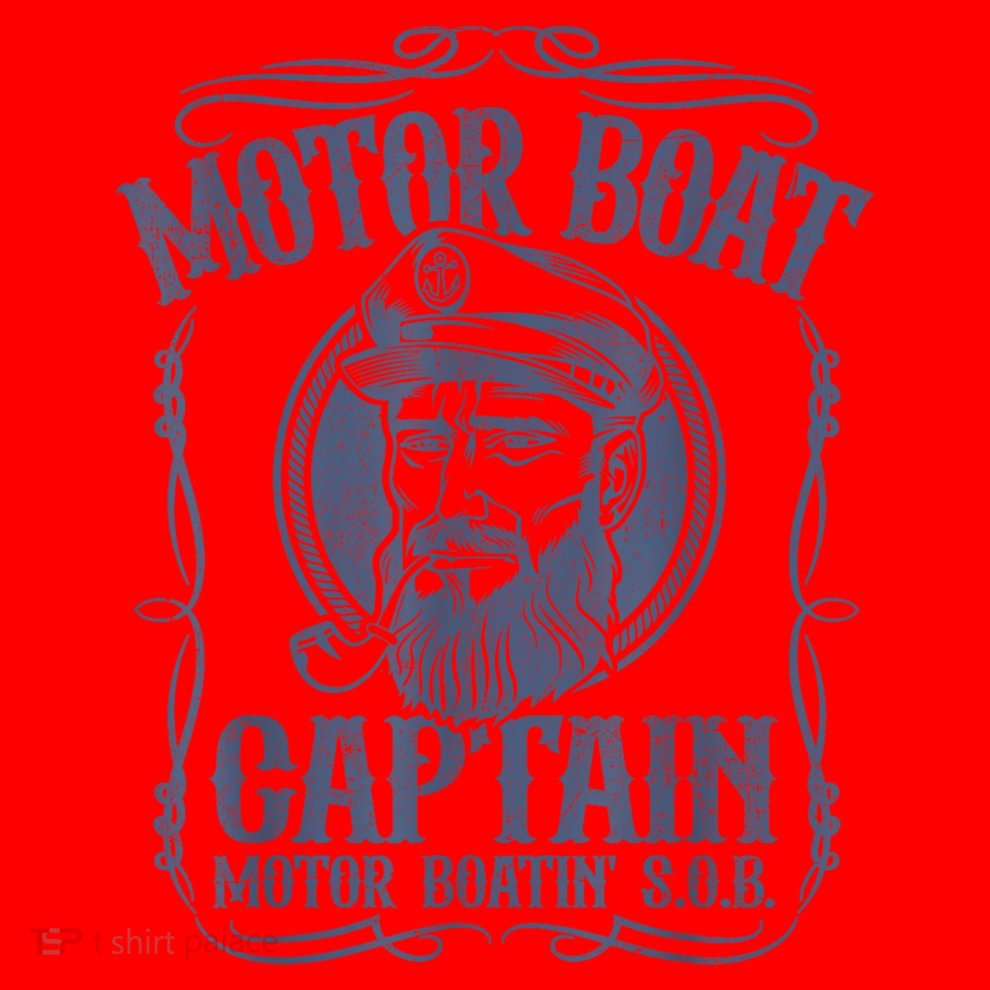 Motor Boat Captain Funny Pontoon Boating Motor Boatin Lake Santa Hat
