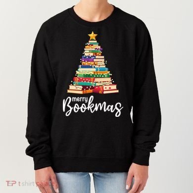 Merry Bookmas Christmas Women's Sweatshirt
