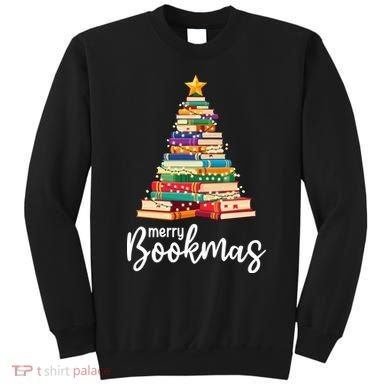 Merry Bookmas Christmas Sweatshirt