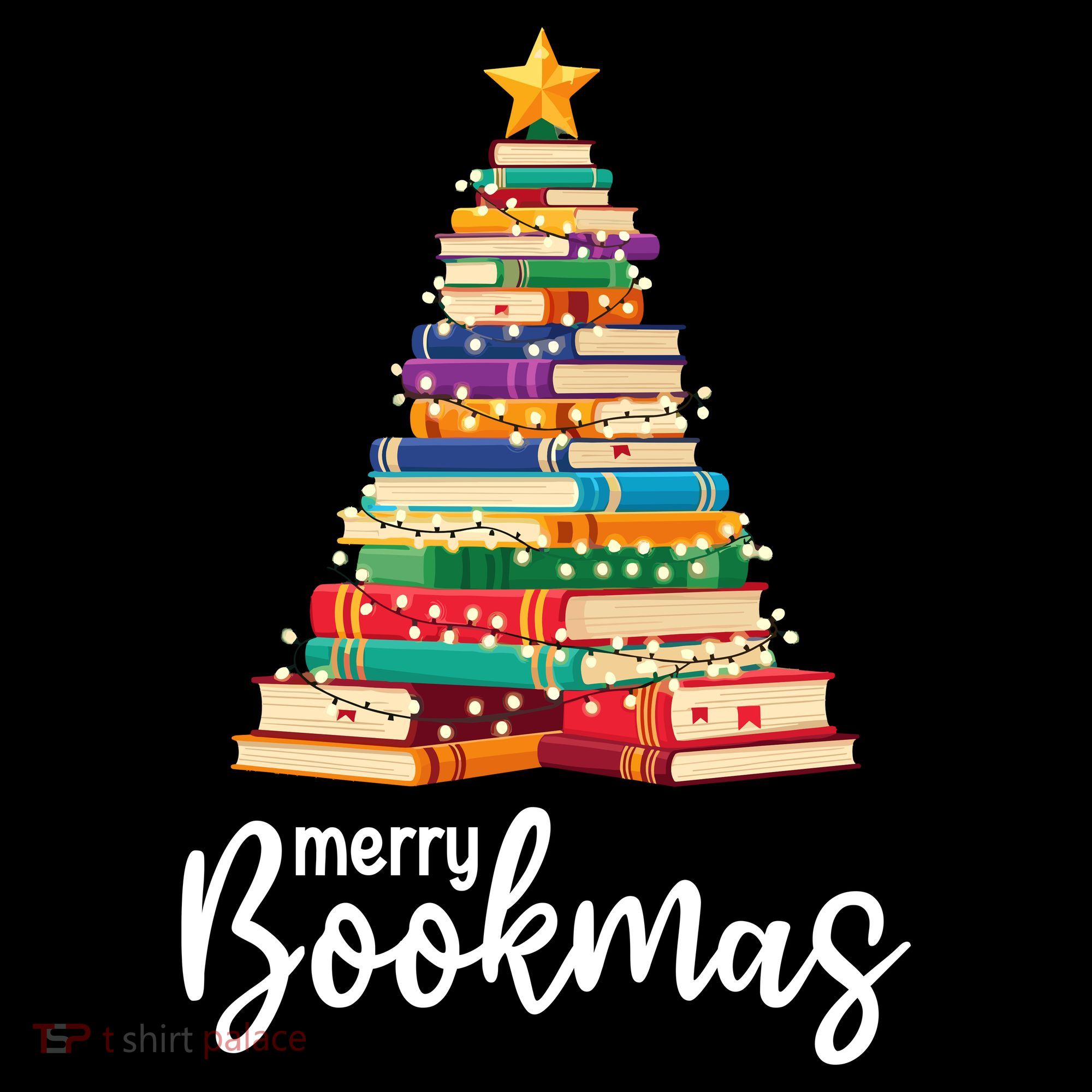 Merry Bookmas Christmas Women's Hoodie