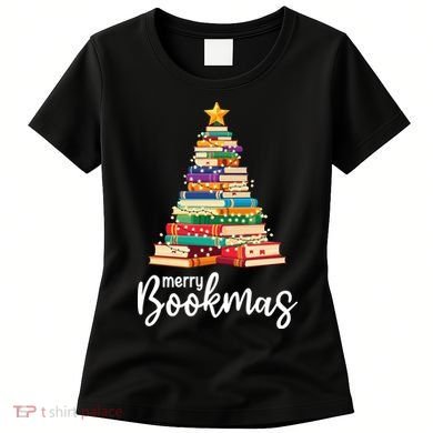 Merry Bookmas Christmas Women's T-Shirt
