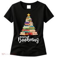 Merry Bookmas Christmas Women's T-Shirt thumb 0