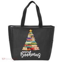 Merry Bookmas Christmas Tote Bag thumb 0