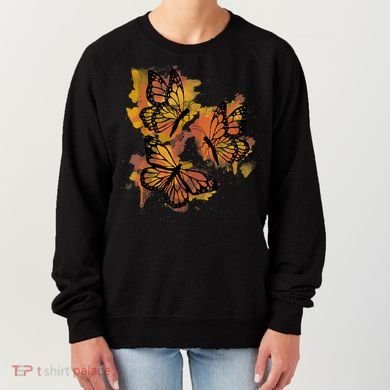 Monarch Butterfly Colourful Butterfly Women's Sweatshirt