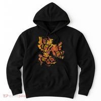 Monarch Butterfly Colourful Butterfly Hoodie thumb 0