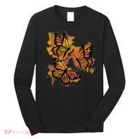 Monarch Butterfly Colourful Butterfly Long Sleeve Shirt thumb 0