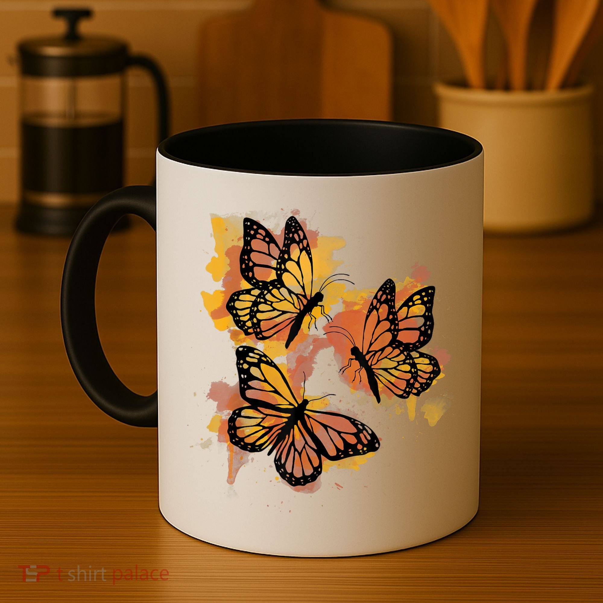 Monarch Butterfly Colourful Butterfly Coffee Mug