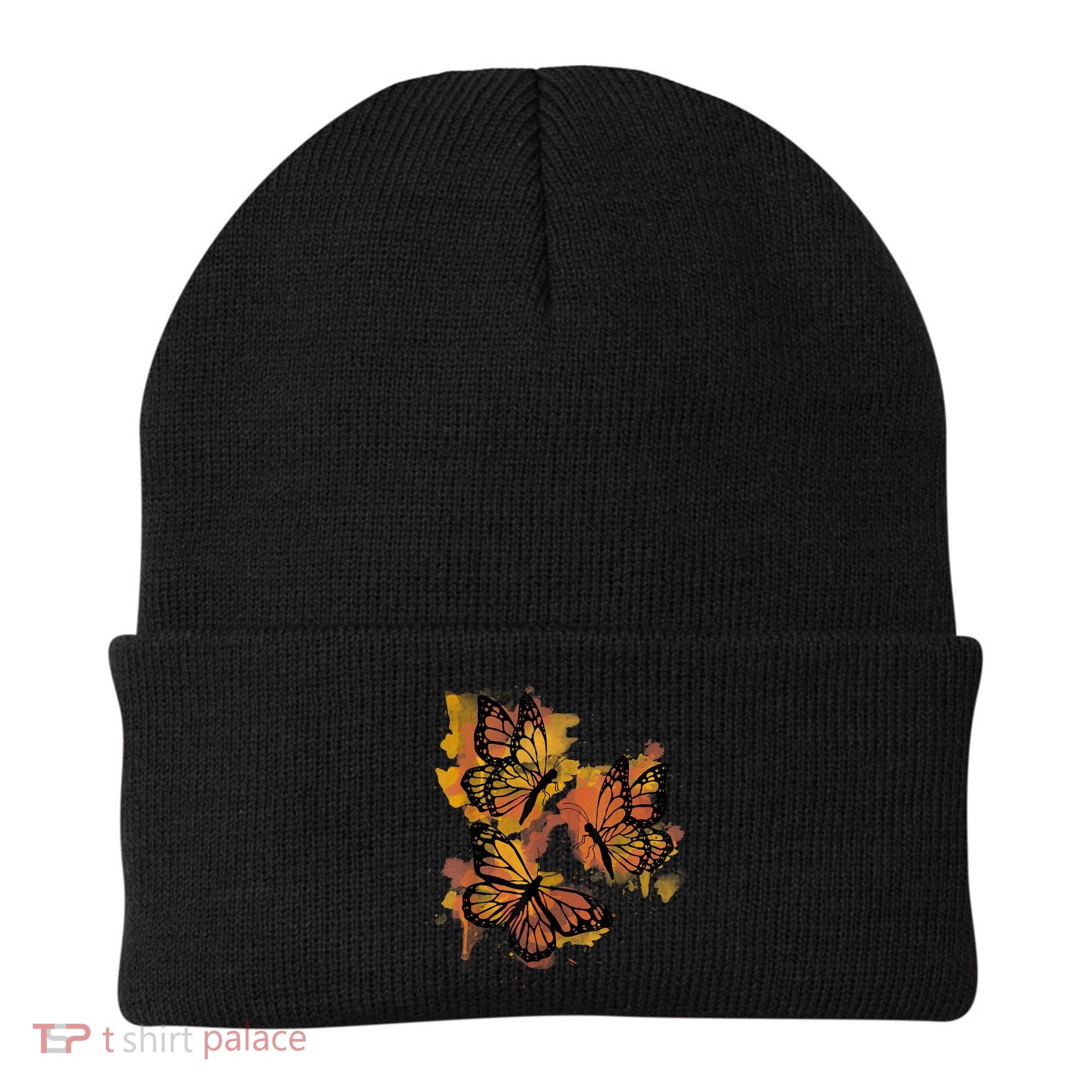 Monarch Butterfly Colourful Butterfly Beanie
