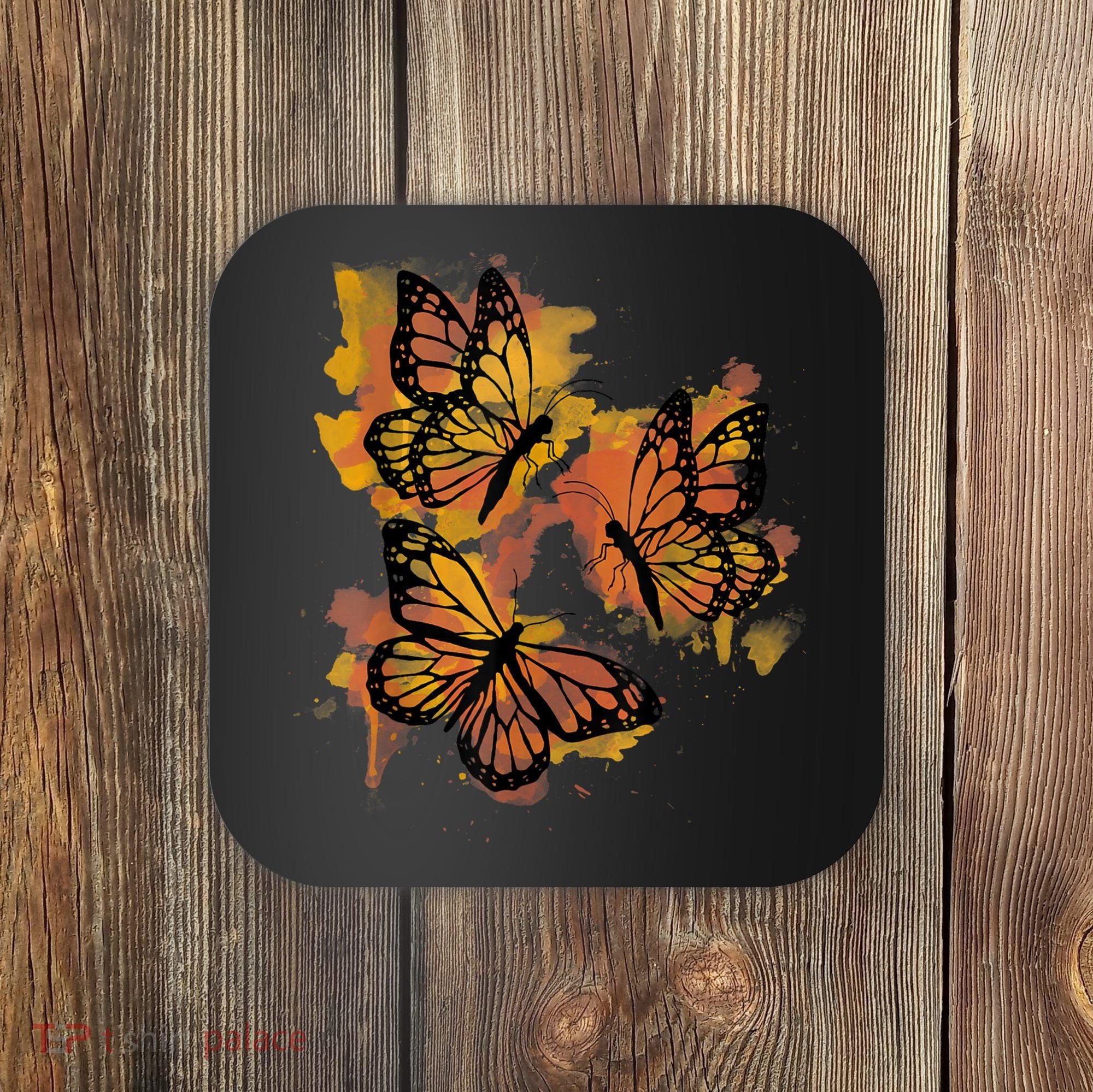 Monarch Butterfly Colourful Butterfly Coaster