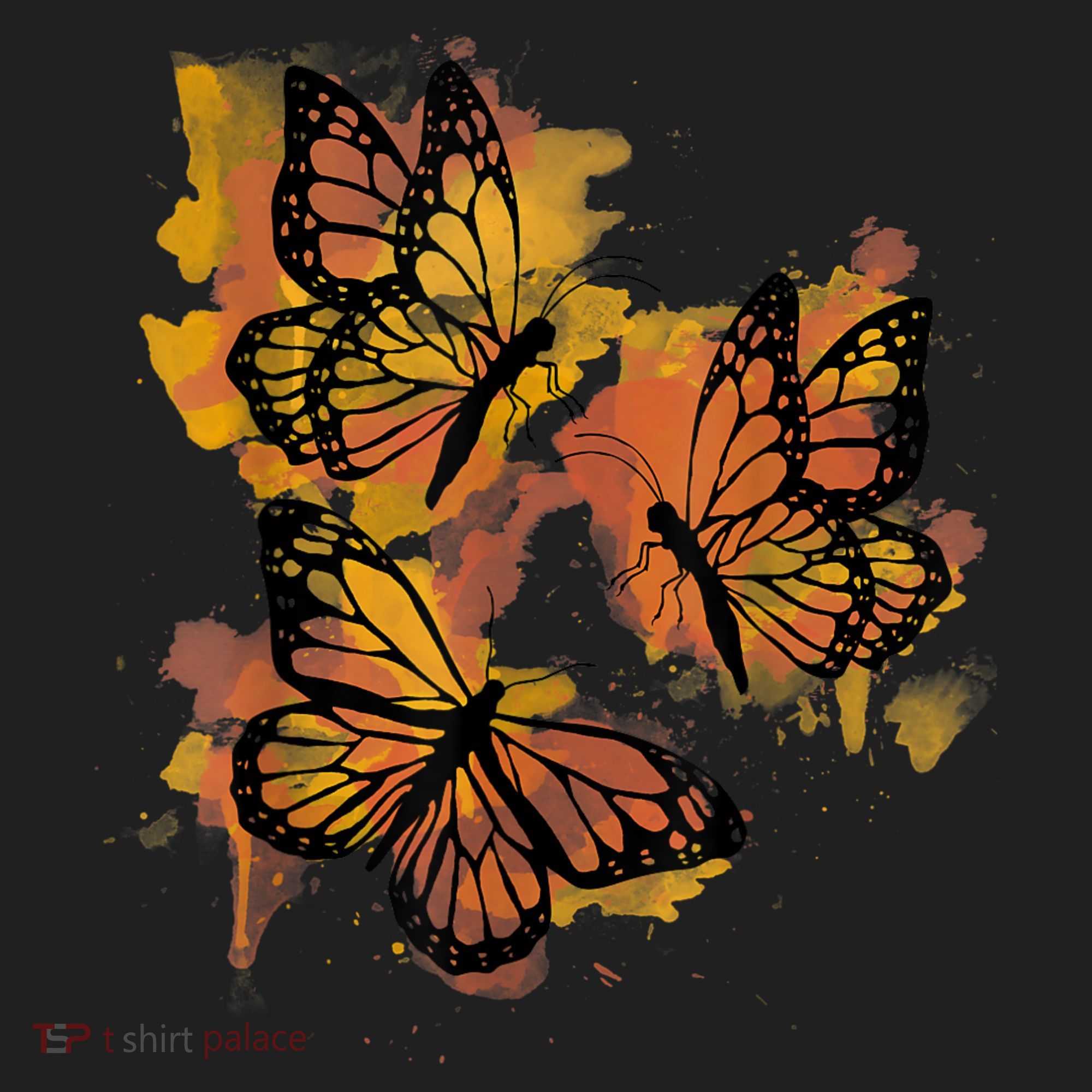 Monarch Butterfly Colourful Butterfly Tumbler