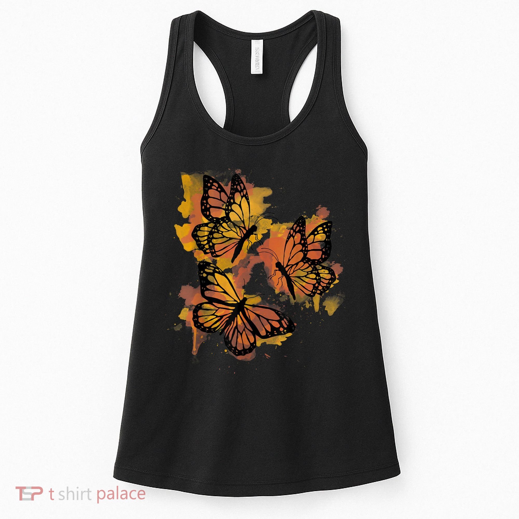 Monarch Butterfly Colourful Butterfly Women's Tank Top