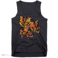 Monarch Butterfly Colourful Butterfly Tank Top thumb 0