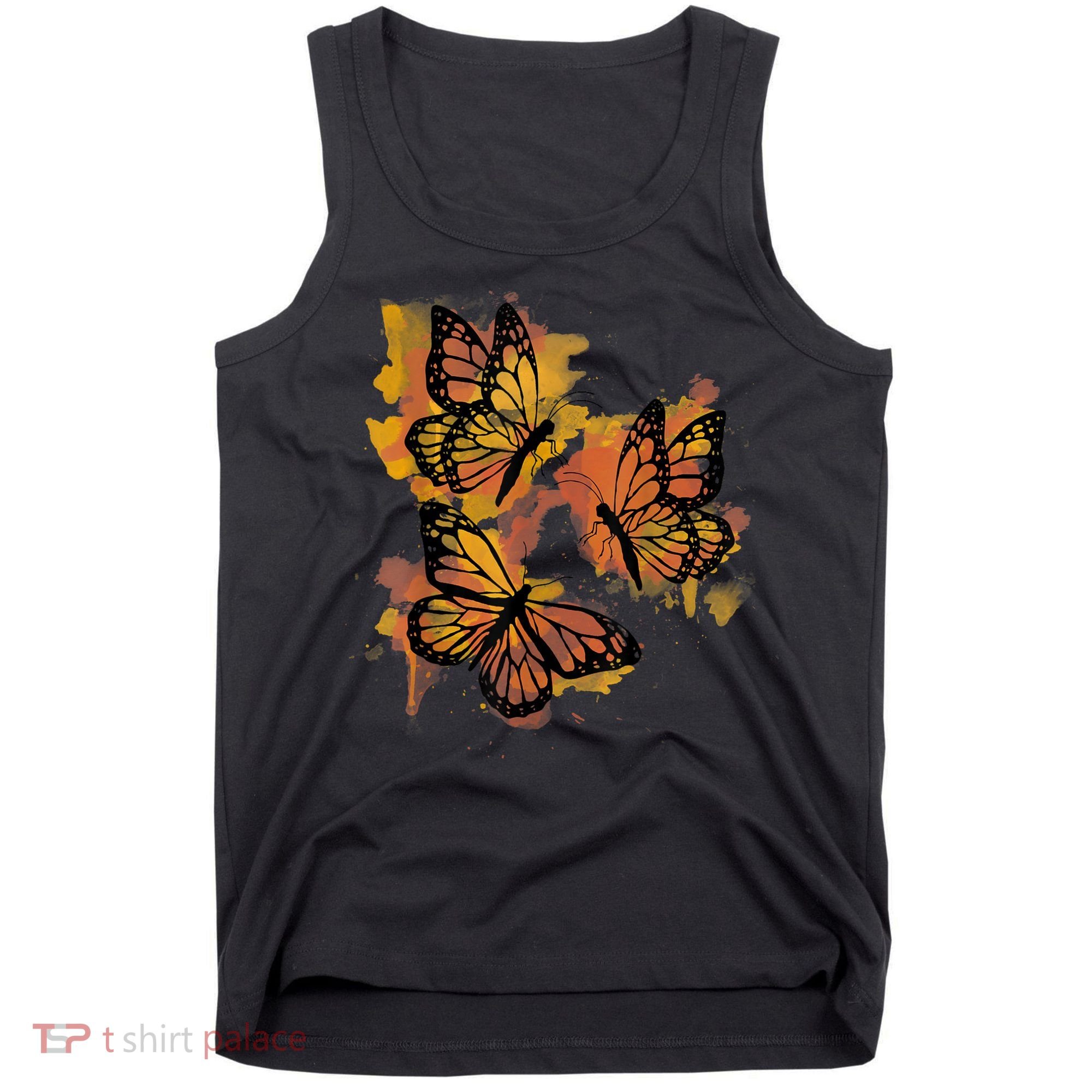 Monarch Butterfly Colourful Butterfly Tank Top
